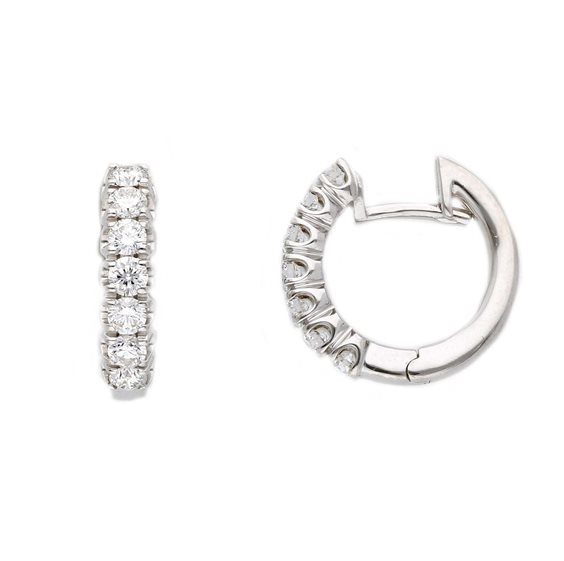 Orecchini Babila Milano Donna in Oro bianco Diamante 0.61 Ct 286763BB - 286763BB